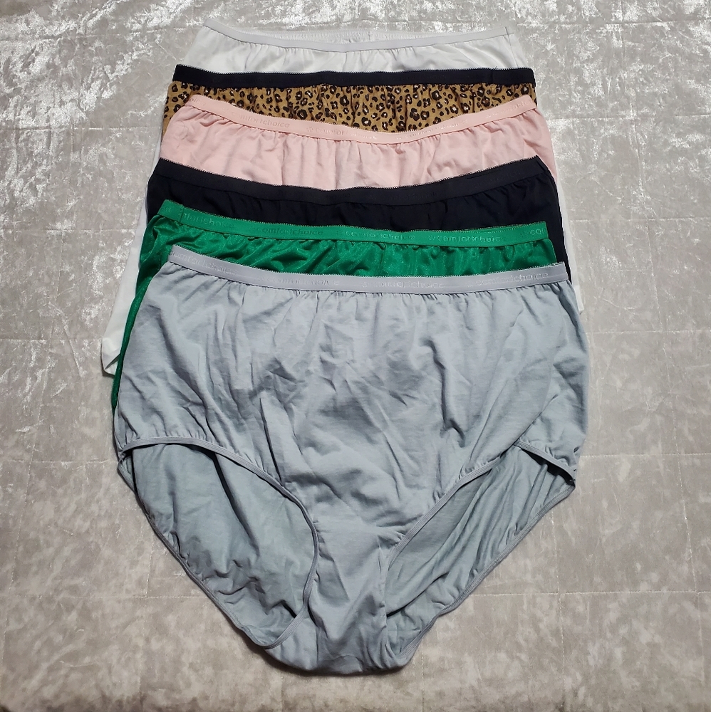 Comfortchoice Bundle Of 6 Briefs Size 10